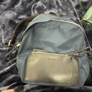 Calvin Klein Navy and Black Men's Backpack